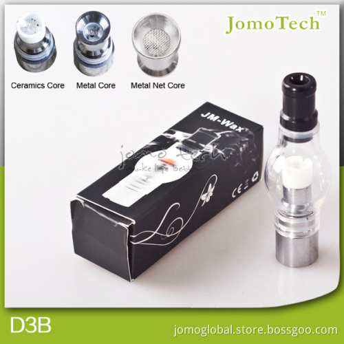 2014 Newest Wax Dry Herb Glass Vaporizer